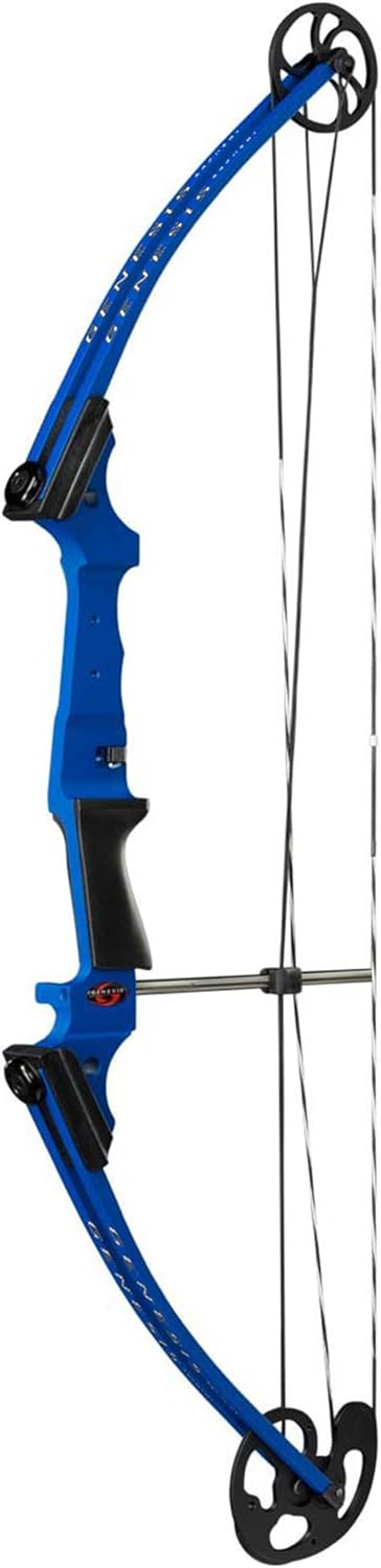 Compound Bow, Adjustable Draw Length 15-30", Draw Weight 10-20 lbs, Right-Handed, Blue (2 Pack) P3555