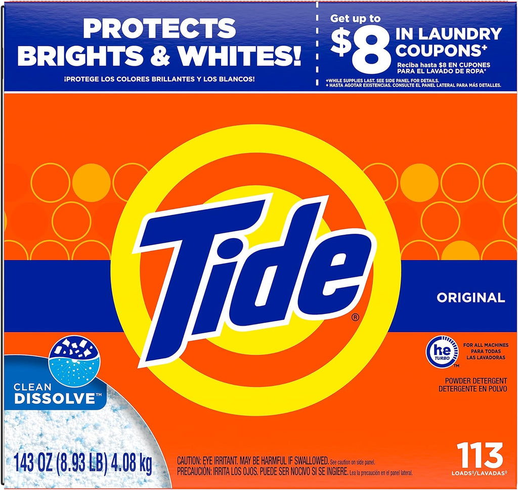 Laundry Detergent Powder, 143 oz H681