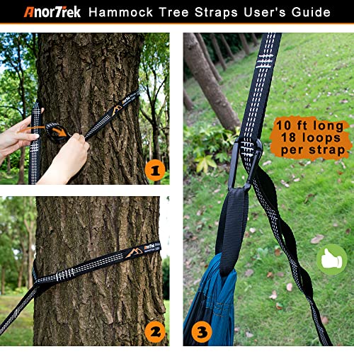 Camping Hammock with Mosquito Net, Lightweight Portable Double, 230T Nylon O54149