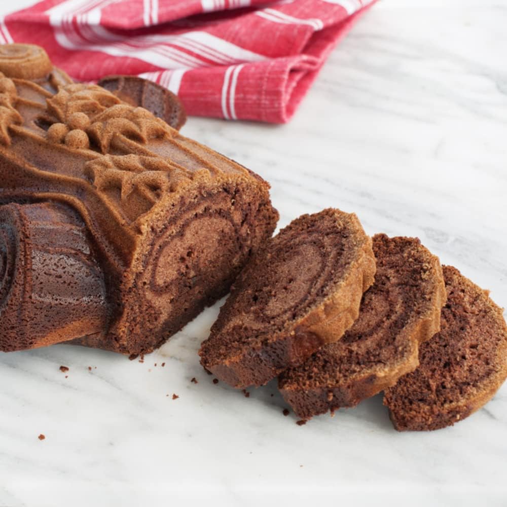 Yule Log Cake Pan, Silver P841070