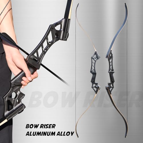 58" Takedown Recurve Bow and Arrow Set for Adults Beginners, Right Hand, 30-70lb R207948