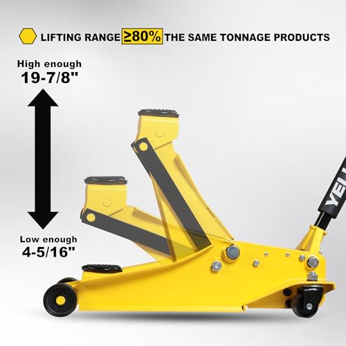 2.5 Ton Trolley Jack with Carrying Case Hydraulic Low Profile Floor Jack for Cars C877326