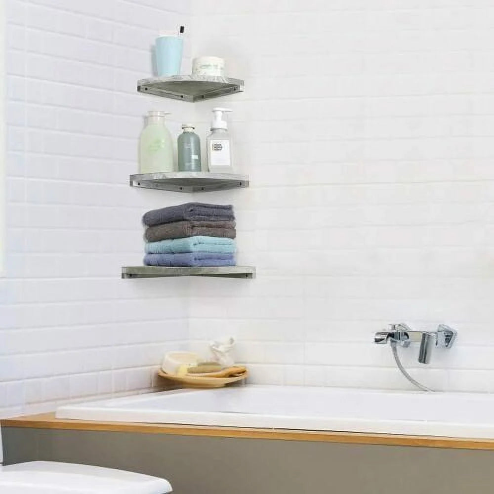 Floating Wall Shelves Set of 3 O532
