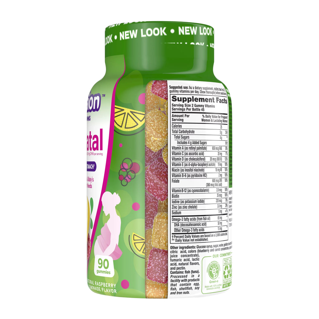 Prenatal Gummy Chews, 90 Count (Pack of 3) N91805