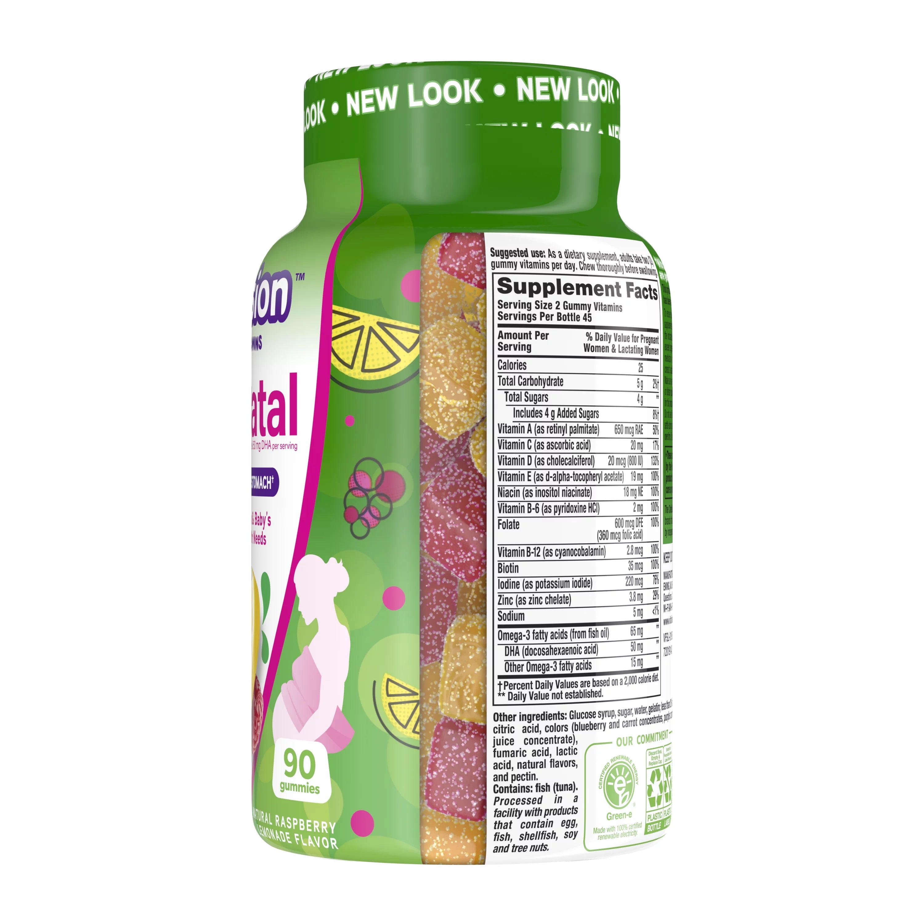 Prenatal Gummy Chews, 90 Count (Pack of 3) N91805