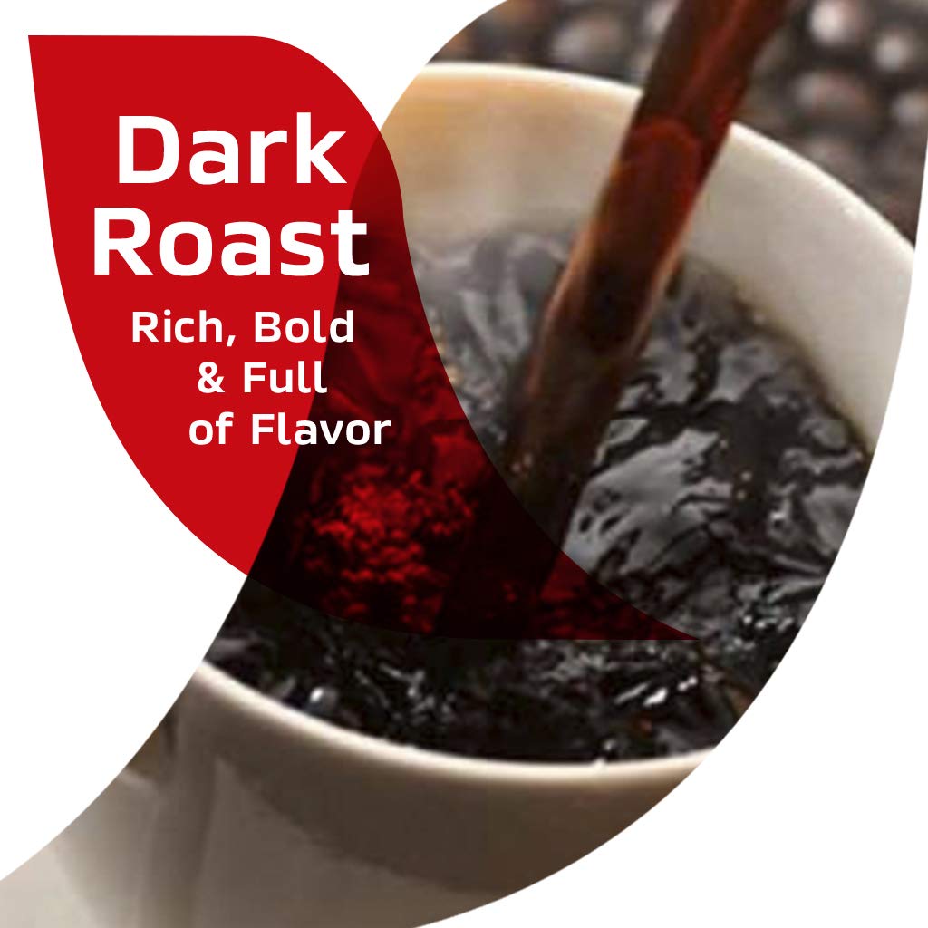 Dark Roast Instant Coffee 10.5 oz Jar, Pack of 2 M65893