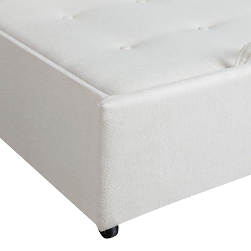 Convertible Sleeper Sofa, Queen Size, Navy Q5867