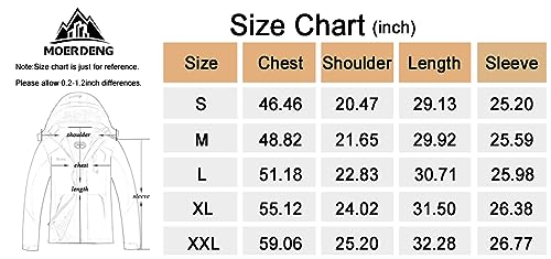 Men's Waterproof Ski Jacket Warm Winter Snow Coat Hooded Q3275
