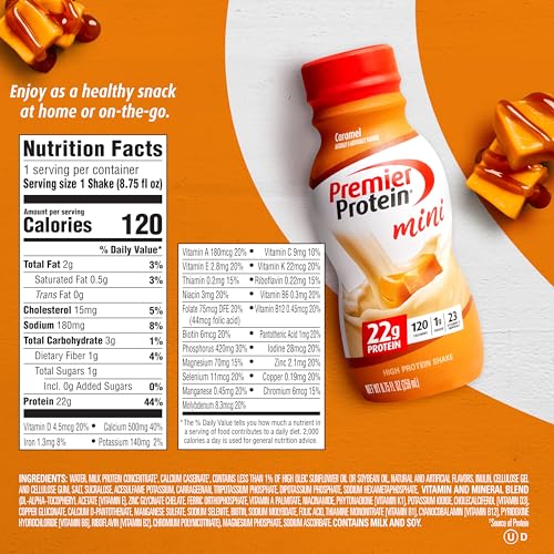 Chocolate Protein Shake Minis, 22g Protein, 8.75 fl oz, Pack of 12 O337794