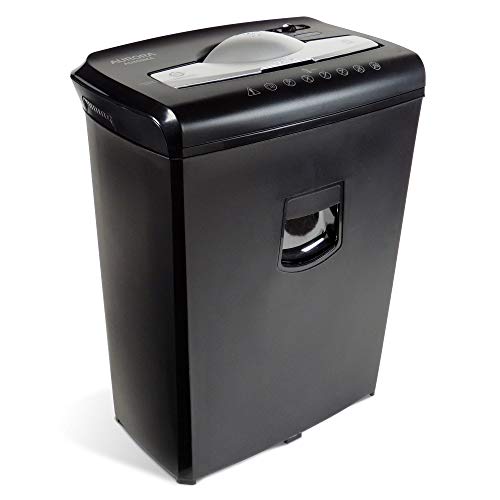Micro-Cut Paper and Credit Card Shredder with Pullout Wastebasket L124627
