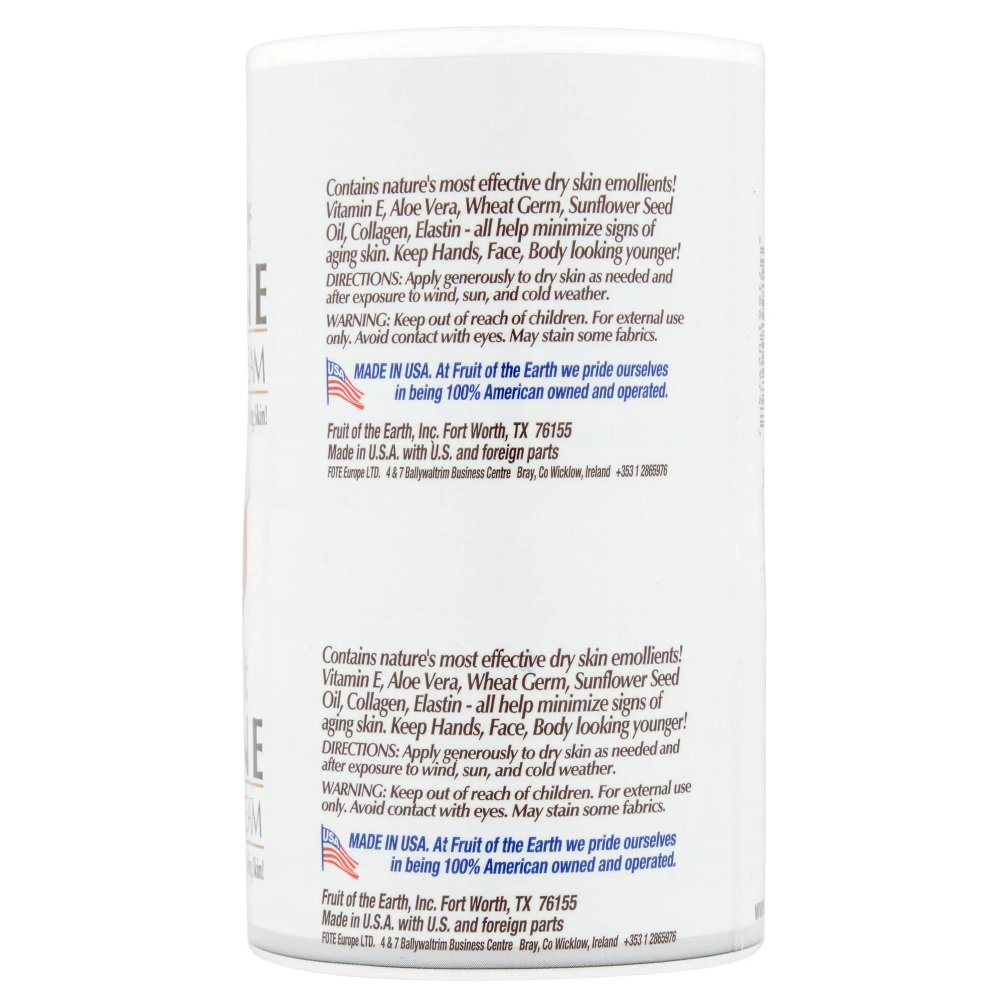Vitamin E Skin Care Cream with Moisture, 4 oz, 6 Pack D9863