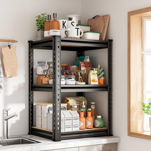 Storage Shelves 6 Tier Heavy Duty Metal Shelving Adjustable L7515