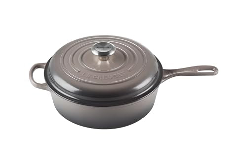 Le Creuset Enameled Cast Iron Signature Cassadou, 3.75 qt., White