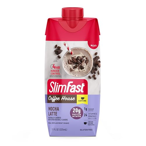 Protein Shake, Chocolate, 20g Protein, Meal Replacement, 12 Count B226310