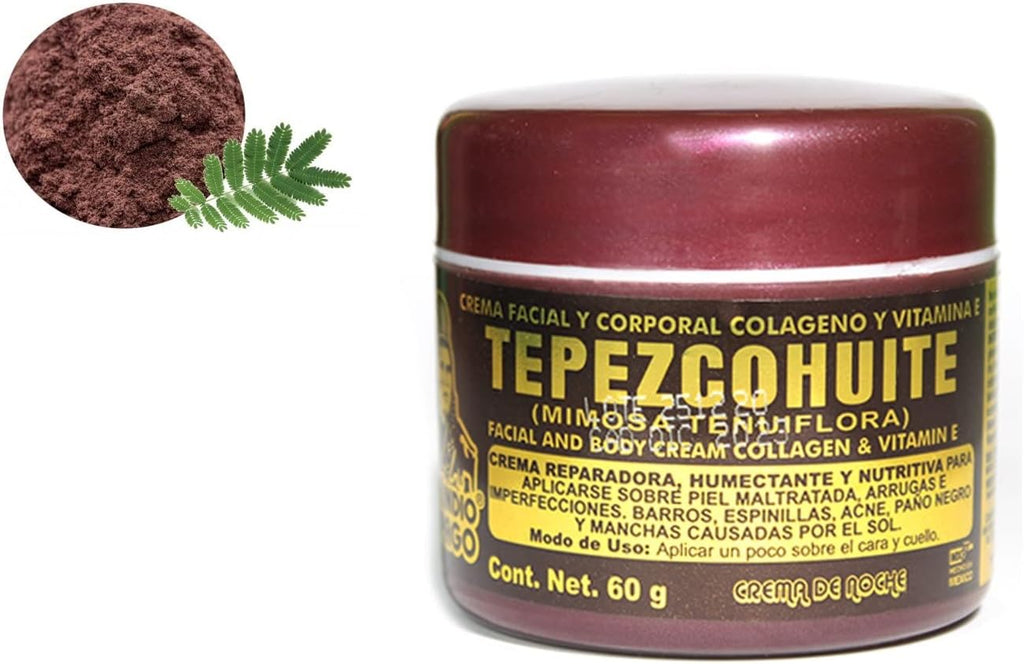 Tepezcohuite Night Facial Cream with Neutral Soap Bundle J97401