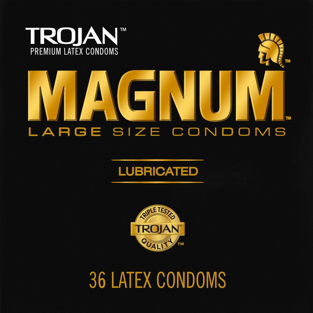 Magnum BareSkin Large Condoms & Lubricated Large Condoms, 36 Count G44083
