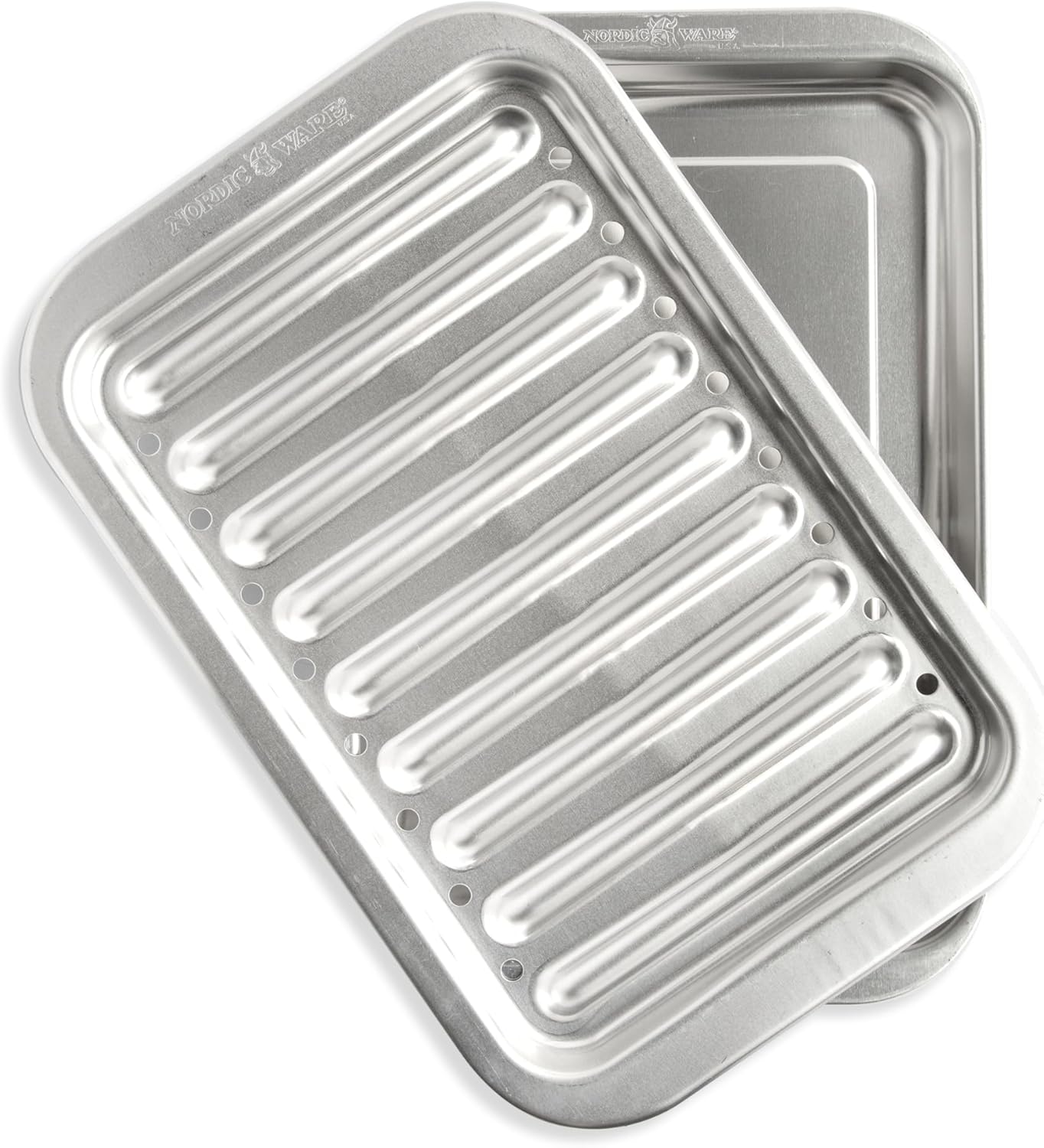 Nordic Ware Naturals Classic Broiler Pan, 2-Piece