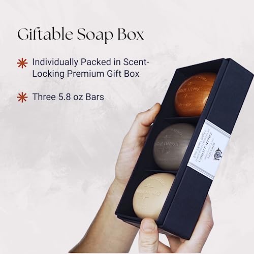 Castile Bar Soap Gift Set for Men, Women, and Face K229