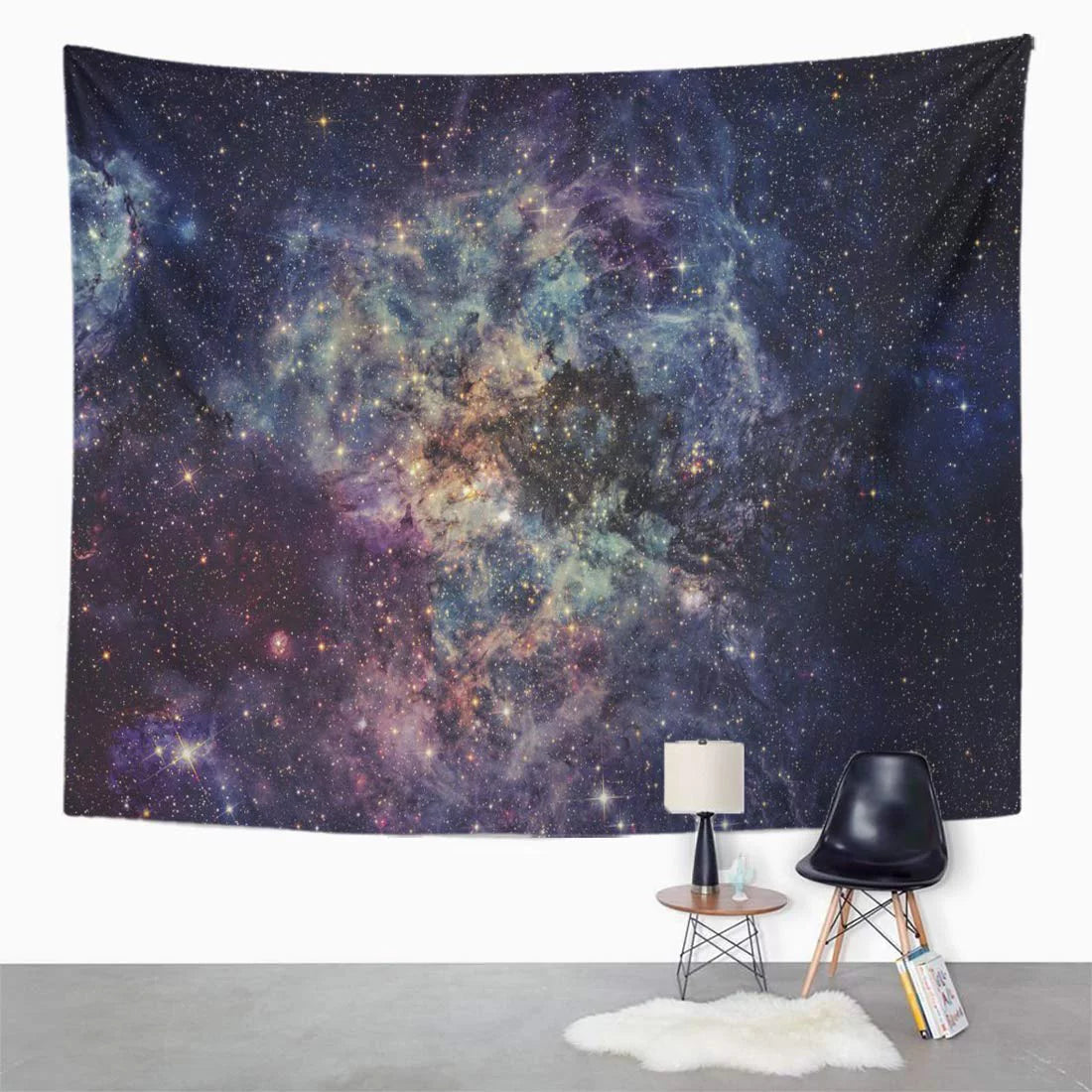 Nebula and Stars Space Wall Art Tapestry Home Decor 60x80 inch P589860