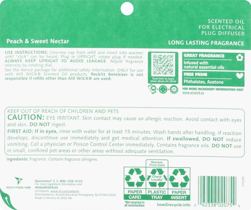 Plug-in Scented Oil Refill, 5 ct, Hibiscus and Blooming Orchids N885