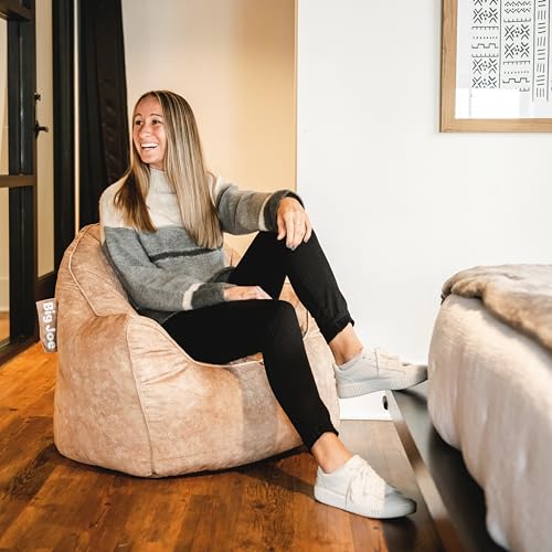 Dorm Bean Bag Chair with Drink Holder and Pocket, 3 feet R2503
