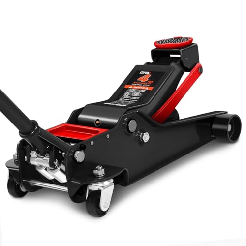 Floor Jack 3 Ton Capacity, Low Profile Heavy Duty Hydraulic Car Jack, Lifting Range 3"-20" O821