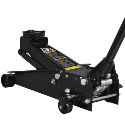 2.5 Ton Trolley Jack with Carrying Case Hydraulic Low Profile Floor Jack for Cars C877326