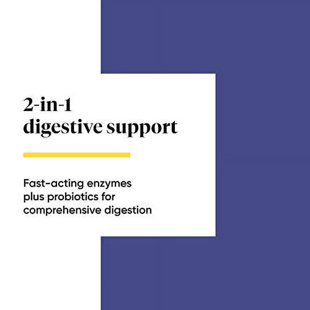 Digestive Enzymes with Probiotic, 45 Capsules E37308