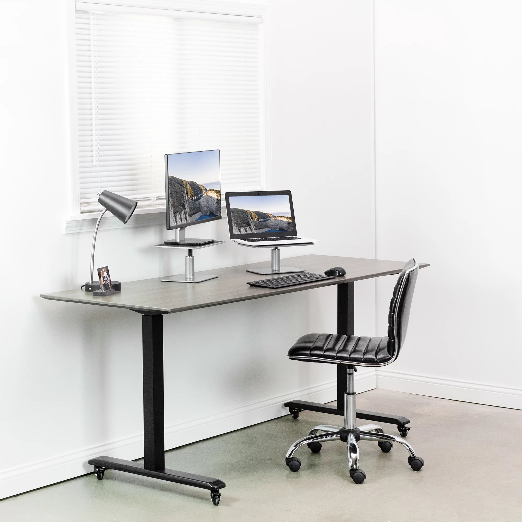 Adjustable Ergonomic Monitor and Laptop Riser Stand R52333
