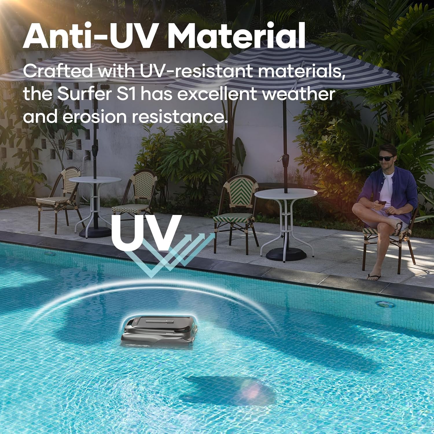 Robotic Pool Cleaner with Pool Skimmer C549