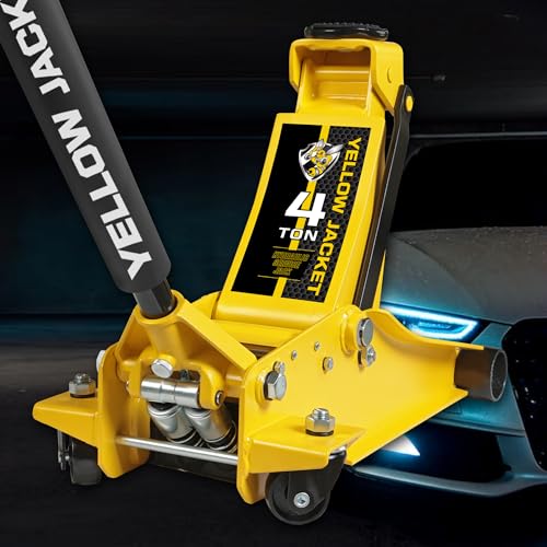 2.5 Ton Trolley Jack with Carrying Case Hydraulic Low Profile Floor Jack for Cars C877326