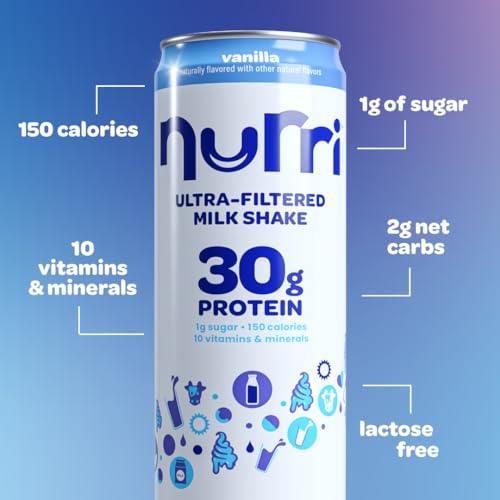 Vanilla Protein Shake, Lactose Free, Low Sugar, 11 fl oz R8446