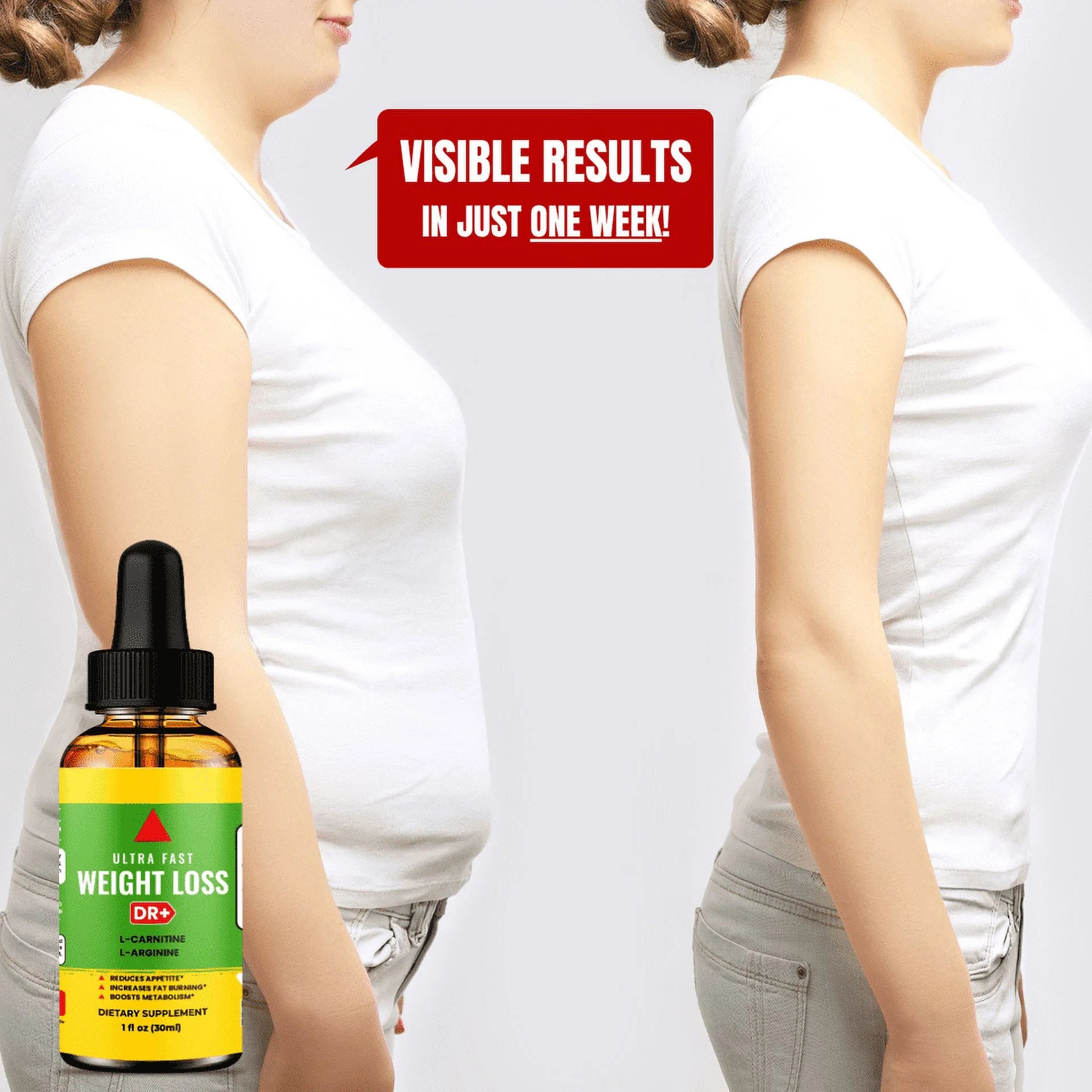 Weight Loss Drops Metabolism Booster Appetite Suppressant N591