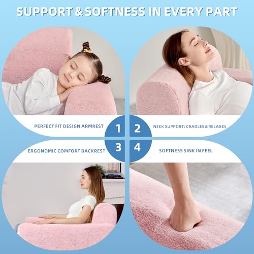 Giant Bean Bag Chair with Armrest for Adults and Kids H1960