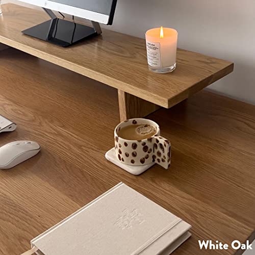 Bamboo Wood Monitor Stand Riser for Desk U675286