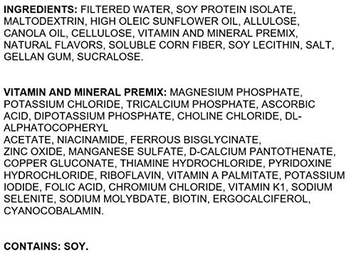 Gingerbread Meal Replacement Shake, Plant Based Protein Drink, 11oz (12 Pack) B2352