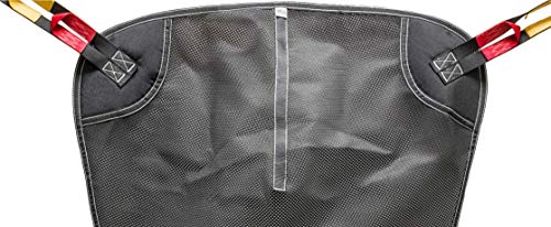 Patient Lift Full Body Sling, Mesh Fabric, Medium, 450 lbs D17760