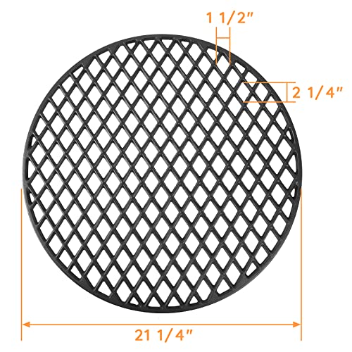 Cast Iron Grill Grate for 22.5 Inch Kettle Grill, Replacement Grid N398548