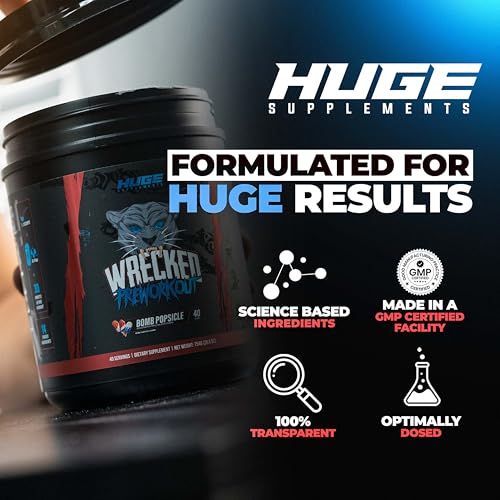 Pre Workout, Advanced Formula, Boosts Energy, Focus & Performance B1952