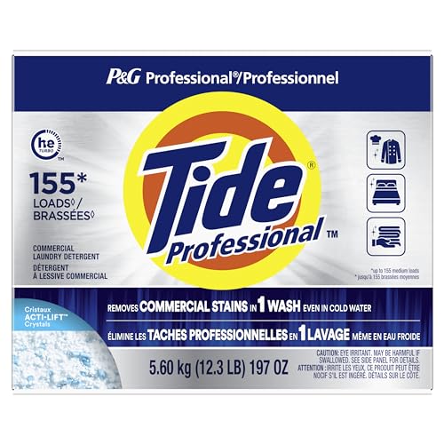 Commercial Powder Laundry Detergent, 155 Loads, 197 oz F787