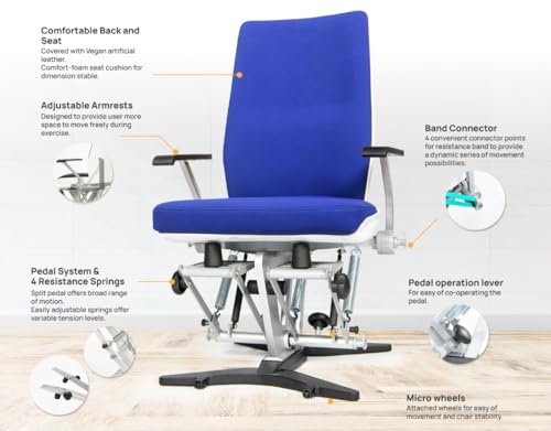Pilates Reformer Chair for Home Gym Workout P58458