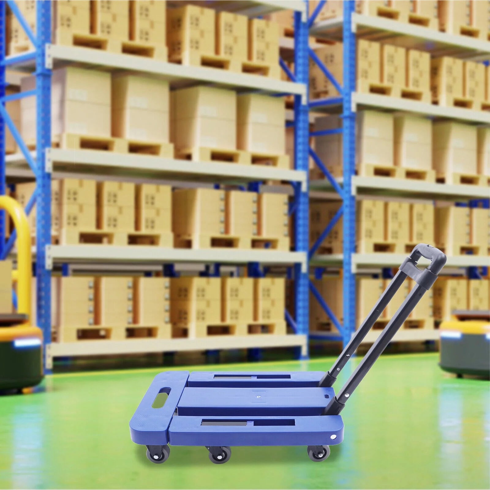 Folding Dolly Trolley with 6 Wheels R649