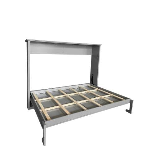 Queen Size Murphy Bed Wall Bed Frame Folding Cabinet Design L988