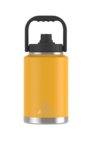 128 oz Insulated Stainless Steel Water Bottle with Handle X6315