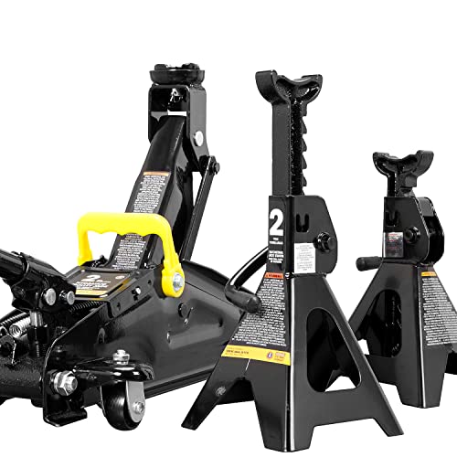 Hydraulic Trolley Floor Jack with Storage Case, 1.5 Ton Capacity G957043