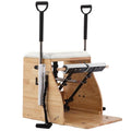 Pilates Chair, Pilates Reformer Machine,Split-Pedal Stability Combo Chair with Handles,Pilates Equipment for Home and Studio Use