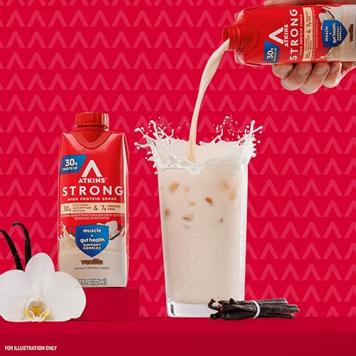 High Protein Shake, Milk Chocolate, 30g Protein, Low Carb, 12 Count Q549982