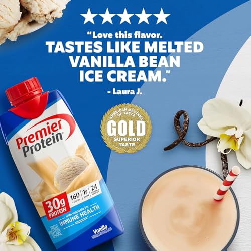 Cafe Latte Protein Shake, 30g Protein, 11 fl oz, Pack of 12 W88530