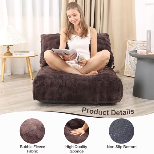 Fluffy Bubble Floor Sofa Bean Bag Chair for Adults Z283