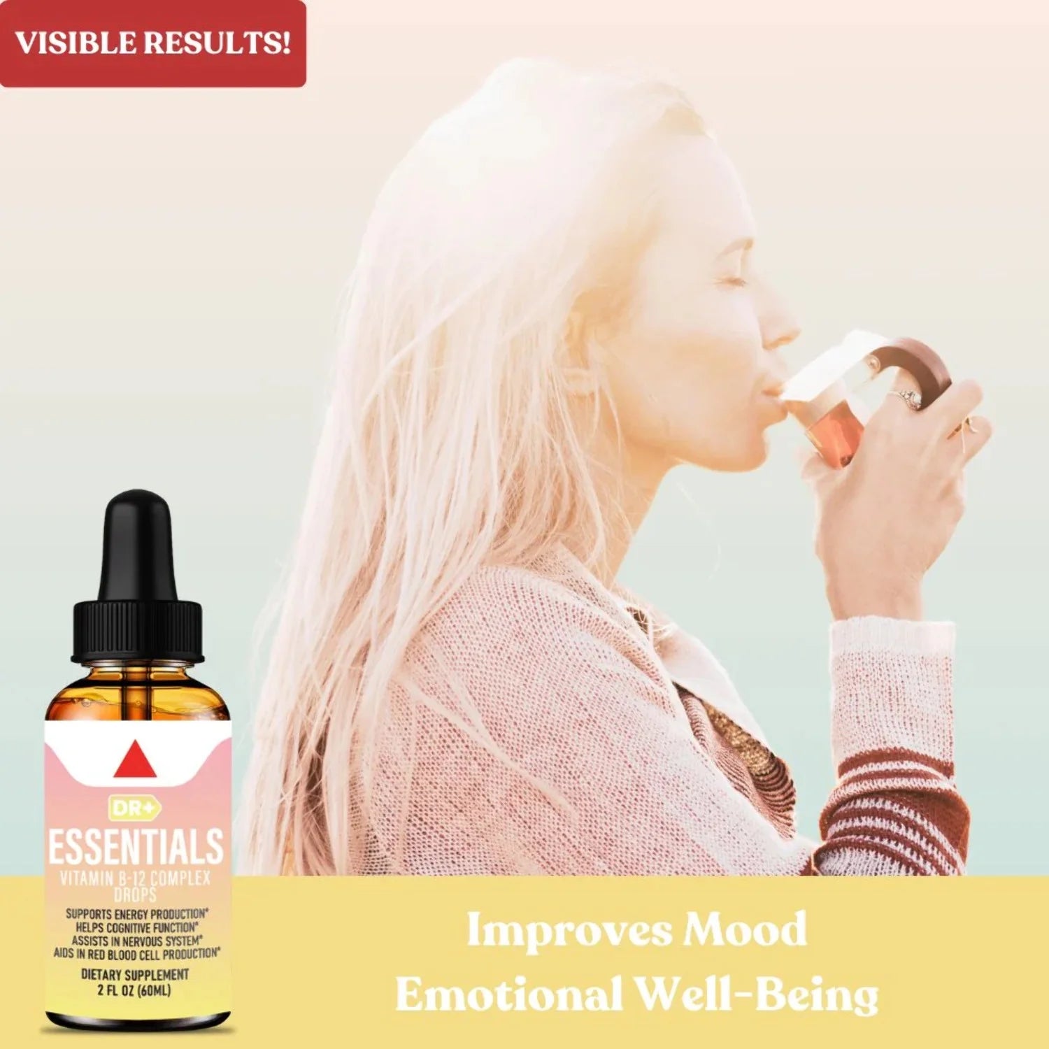Vitamin B12 Drops with B-Complex, 2-Pack R53141
